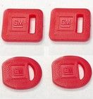 Oldsmobile Buick Cadillac Chevy GM Truck Red Key Blank 4 Covers 69-94