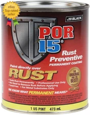 POR-15 Rust Preventive Coating, Stop Rust and Corrosion Permanently, Anti-Rust,