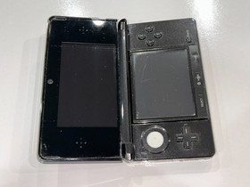 Nintendo 3DS Console Black System + Charger + Mario Kart 7 + SD Card + Case #2