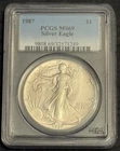 1987 American Silver Eagle PCGS MS69