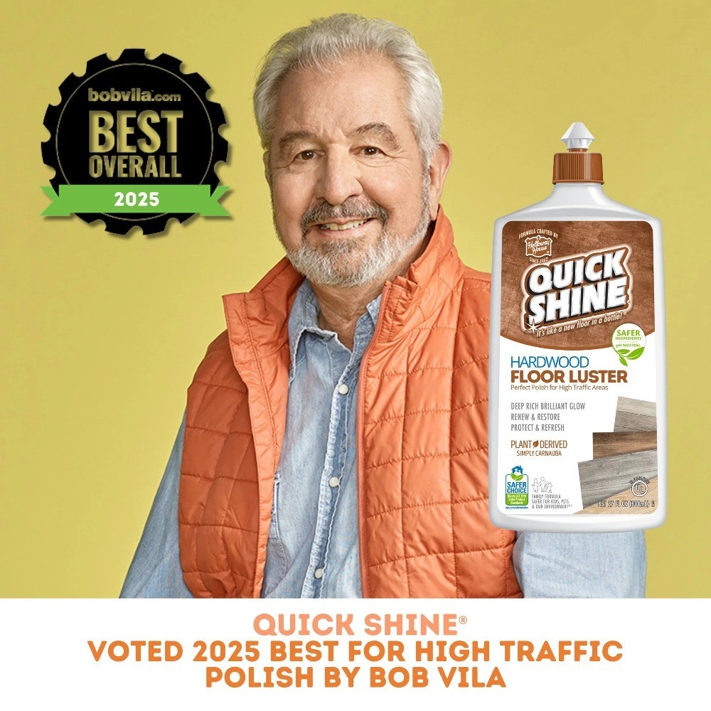 Pfas-Free Hardwood Floor Polish with Plant-Dried Carnauba Wax High Gloss Shine