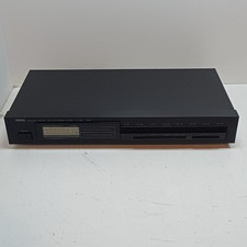 Yamaha TX-400 Natural Sound AM/FM Stereo Tuner TESTED RED-LCD Quartz Logic