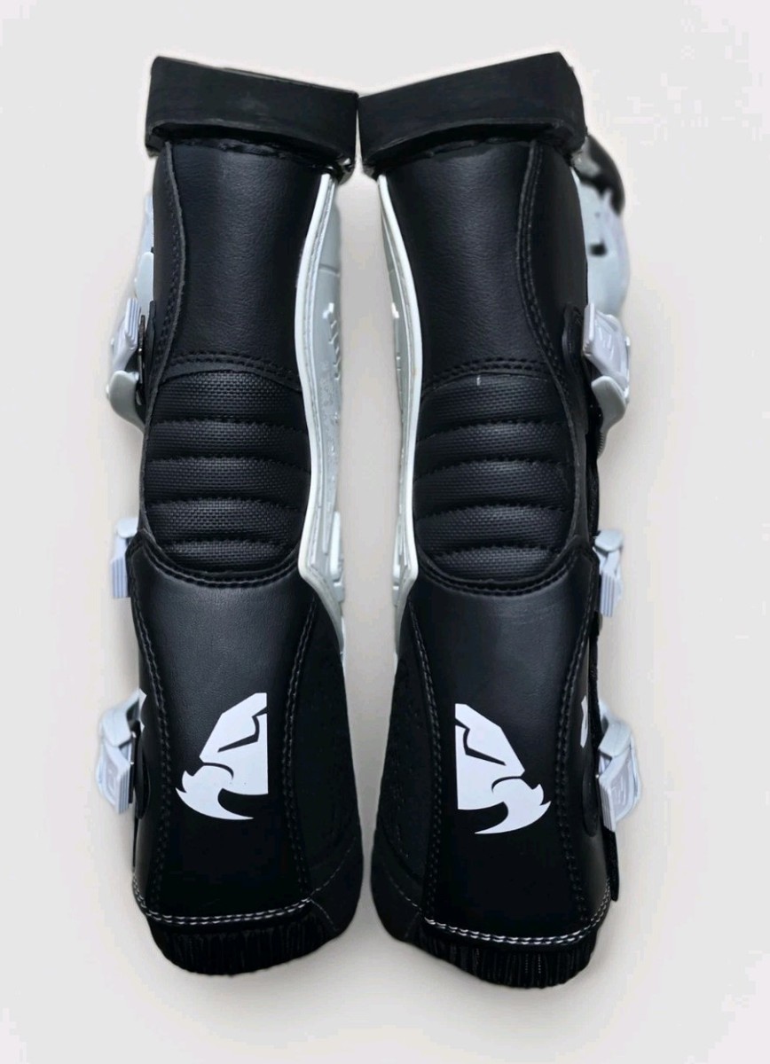 Thor Blitz XP Boots Womens 6 White Black Motocross Motorcycle Dirt