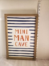 Mini Man Cave Sign For Kids Or Baby Room