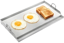 Stainless Steel Griddle for Gas Grills Universal Flat-Top Griddle for Gas Stoves