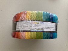 Kona Cotton Elizabeth H 2.5" Strips Jelly Roll Quilting FabricRU-340-40, 40 pcs