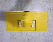 Plano Model Products Tackle Box Hard Case w/ Tray  Handle Yellow/Gray