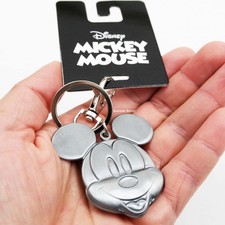 Mickey Mouse Key Chain Ring Metal Keychain Ba...