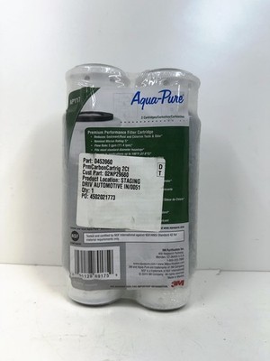 2-Pack 3M Aqua-Pure AP117 Water Filter Cartridge 5 Micron 3 GPM Sealed New