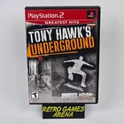 Tony Hawk's Underground (PlayStation 2 PS2) Greatest Hits CIB COMPLETE