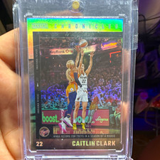Panini 2025 Caitlin Clark Chronicled WNBA Caitlin Clark Holo #9 Fever
