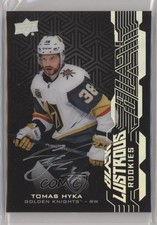 2018-19 SPx UD Black Lustrous Rookies Auto Tomas Hyka #LR-TH Auto 8s6