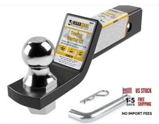 50547 Trailer Hitch Mount with 2 Inch Ball and Pin - Fits 2 Inch Receiver 2