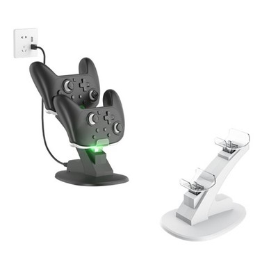 Double Fast Charging Dock Direct Plugs In Designs ABS for Console 2 Controller