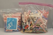 Huge Lot Of Mixed Vintage Perm Rods Rollers Permanent Rollers Curls