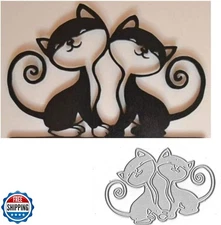 FAWENUCY Scrapbooking Die-Cuts, Christmas Metal Cutting Dies for Card Making,