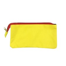   Three Layer Multifunctional Pencil Case Cosmetic Bag, Yellow