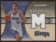 2005-06 Upper Deck Basketball Hardcourt Peja Stojakovic Materials #HM-PS /99