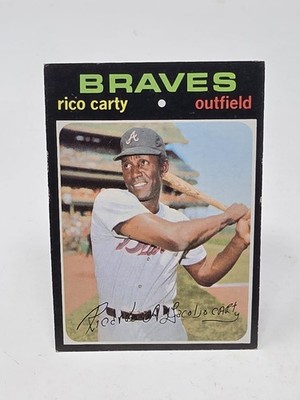 1971 Topps #270 Rico Carty Baseball Card (Atlanta Braves)