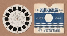 Vintage View-Master reel 382 Laurentian Mt. Area Quebec, Canada 1946