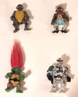 1990's Teenage Mutant Ninja Turtles - Vintage Action Figures Mixed Assorted Lot