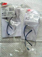 3 x 3M SecureFit SF101AF-BLU Okulary ochronne z ochroną przeciwbiciową,