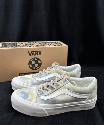 VANS Old Skool VR3 Green Tie Dye Unisex EUR 35 / UK 3 Sneaker Low Top Schnürer