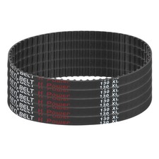5pcs 130XL 037 Timing Belt 65 Teeth Rubber Geared Cogged Belt, 0.20" Pitch