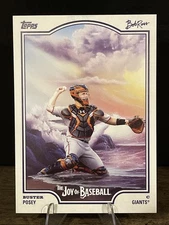 2025 Topps X Bob Ross Joy Of Baseball #67 Buster Posey