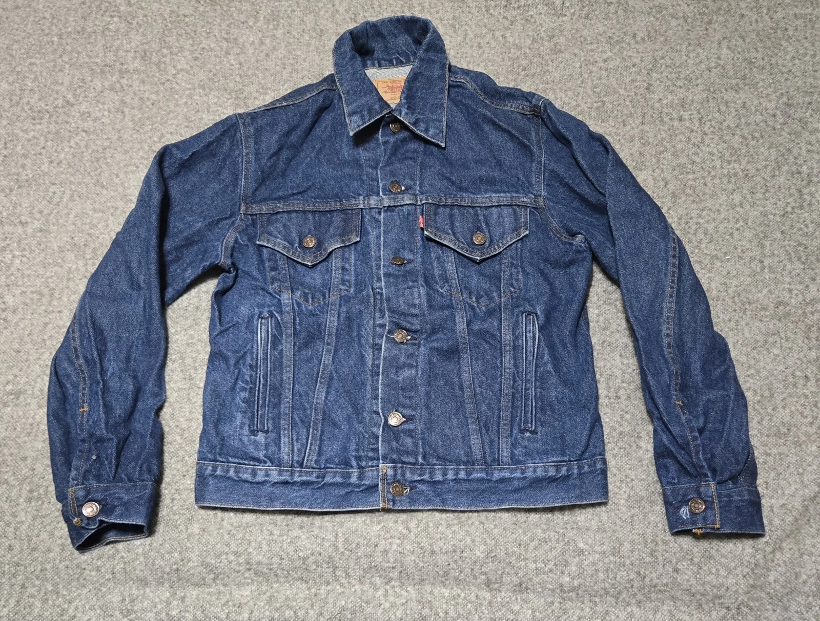Vintage Red Tab Denim Jacket Size 40