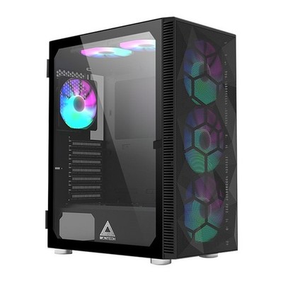 4710562745207 Montech X3 MESH Midi Tower Schwarz Montech
