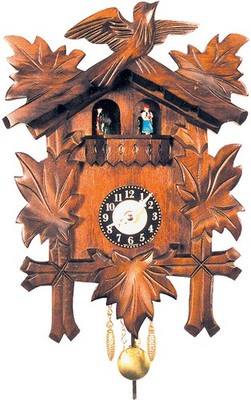 930QPT - Engstler Battery-operated Clock - Mini Size - 9.75''H x 7''W x 3.75''D
