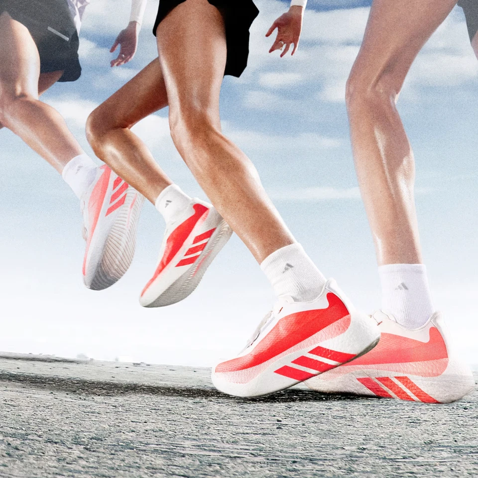 KI4406 adidas Hyperboost Edge "Hyper White/Solar Turbo" (Femme) - Photo 3/4