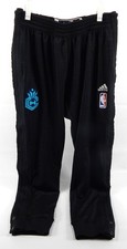 2015-16 Charlotte Hornets Troy Daniels #30 Game Used Black Warm Up Pants L 030