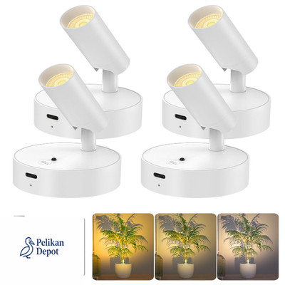 Goodea Akku Wandspot 3 Farben Dimmbar 350 Drehbar