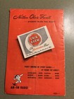 1952 Cleveland Press Cleveland Indians Official Souvenir Score Card Program MLB — photo 2