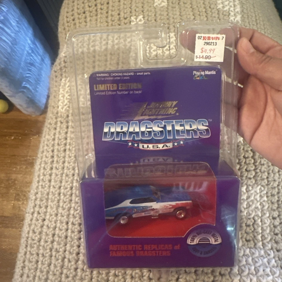 Johnny Lightning 320-27 Dragsters EE. UU. Ed McCollochs Revolution Demon #47/4800 Foto 4 de 4