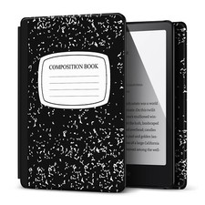 Case for Kindle Paperwhite 12th Gen 2024, Composition Book Black
