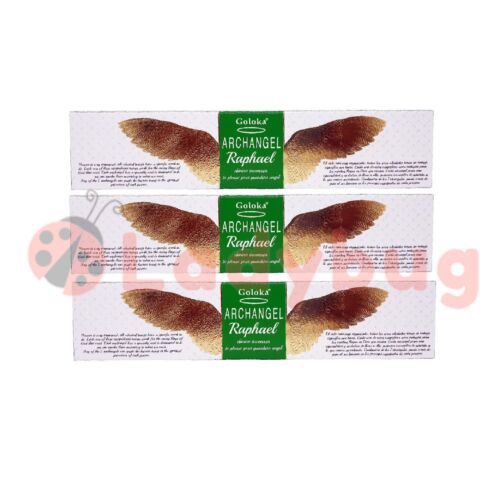 GOLOKA INCENSE - Archangel Raphael 15gms Fragrance Meditation Aroma - Picture 3 of 8
