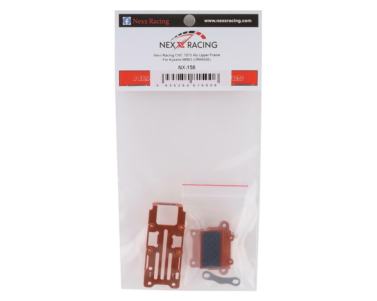 NEXX Racing Aluminum Upper Frame For Kyosho MR03 (Orange) [NX-156