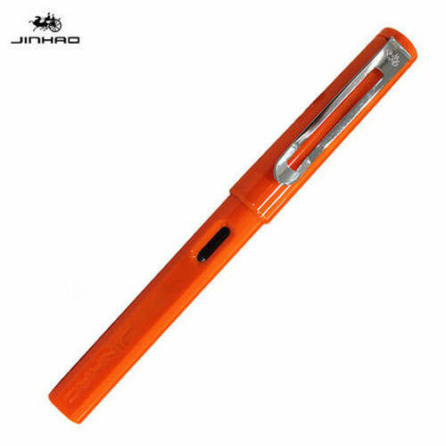 Pluma Estilográfica de Plástico Jinhao 599-A 12 Colores 0.5mm Plumín Convertidor Escritura #JP - Imagen 8 de 12