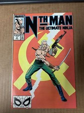 Nth Man The Ultimate Ninja Vol 1 #3 Marvel OCT 1989; Ron Wagner; Larry Hama