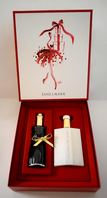 ESTEE LAUDER YOUTH DEW RICH LUXURIES PERFUME GIFT SET + FREE