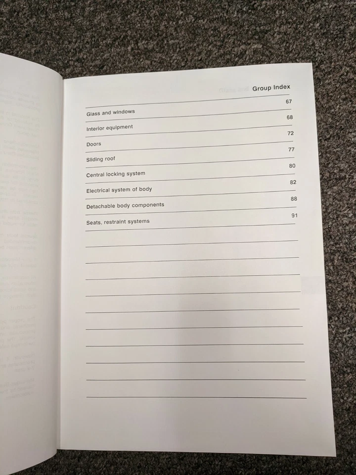 Mercedes Benz 300E 300CE 300TE 1992-1993 chasis carrocería taller manual de reparación Foto 3 de 4