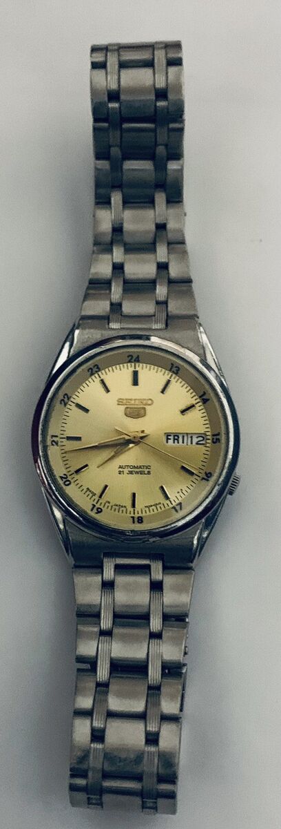 Seiko 5 Automatic 21 Jewels 7S26-02C0 (Need Service) | eBay Seiko 5 Automatic 21 Jewels 7S26-02C0 (Need Service) | eBay