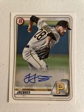 2020 BOWMAN PAPER JOE JACQUES AUTO # PA-JJ