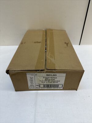 LOT OF 100 Legrand Pass Seymour Single Toggle Light Switch #660-LAG FREE SHIP a