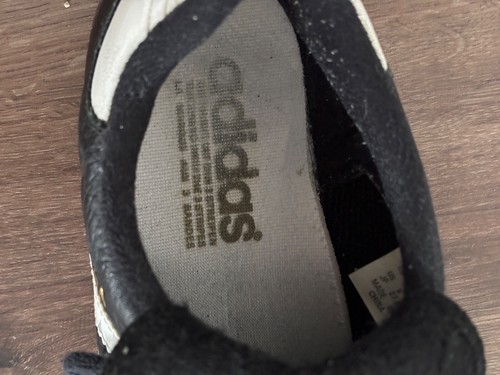Vintage 80s RARE Adidas Samba long tongue sneakers germany US 9 - Picture 9 of 17