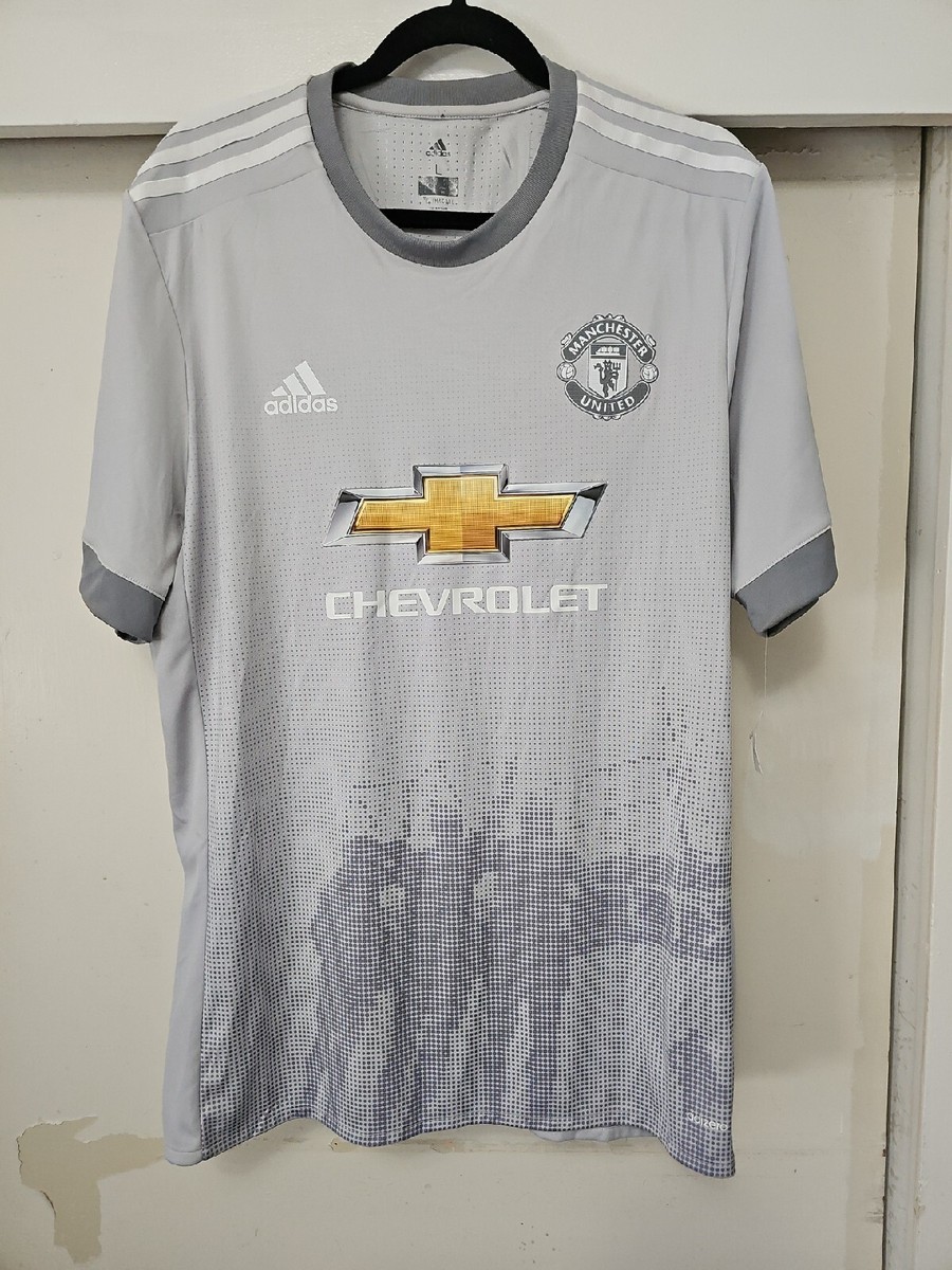 タグ付き！Manchester United adidas CHEVROLET Adidas Manchester United Chevrolet Mens Jersey Size Large