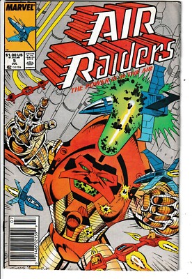 Marvel Star Comics Air Raiders Die Macht liegt in der Luft #5 (1988) Erstdruck Sehr guter Zustand